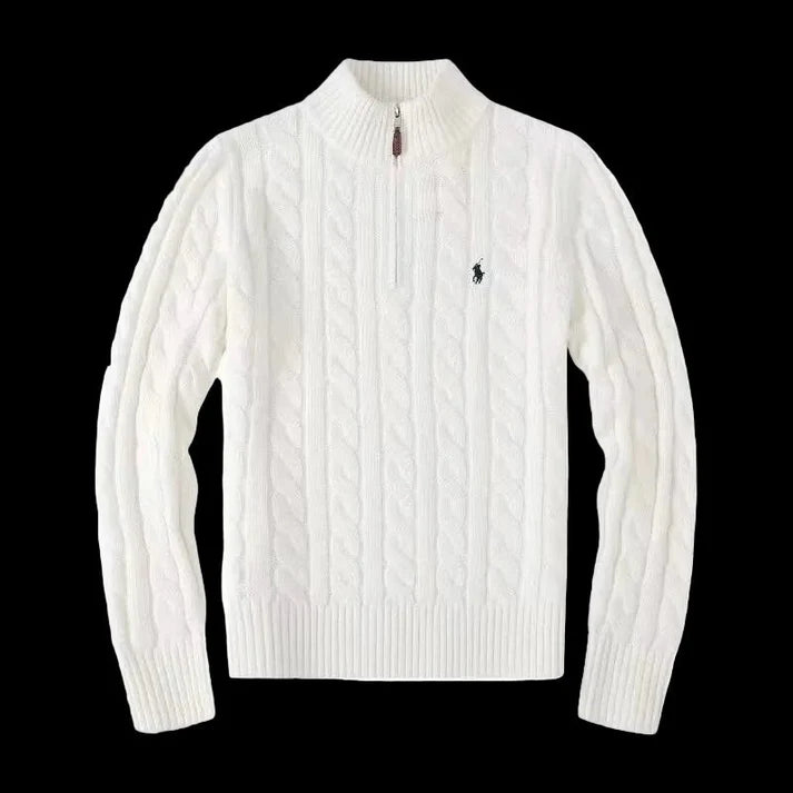 RL QUARTER ZIPPER