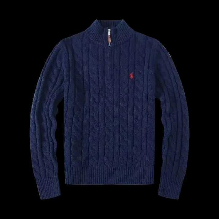 RL QUARTER ZIPPER