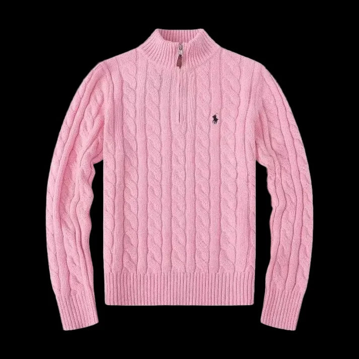 RL QUARTER ZIPPER